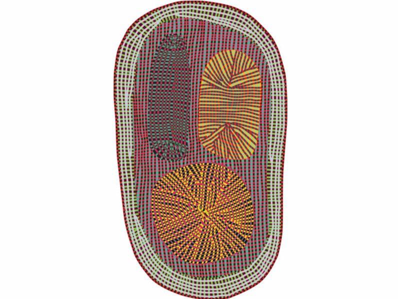 Patterned rug | Amoeba by Moooi