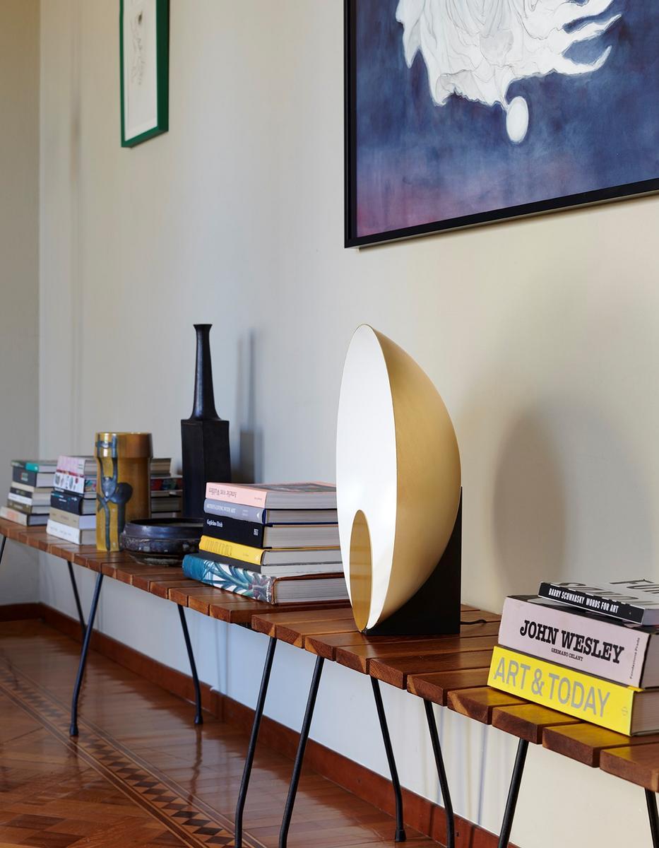 LED indirect light metal table lamp | Siro by Oluce