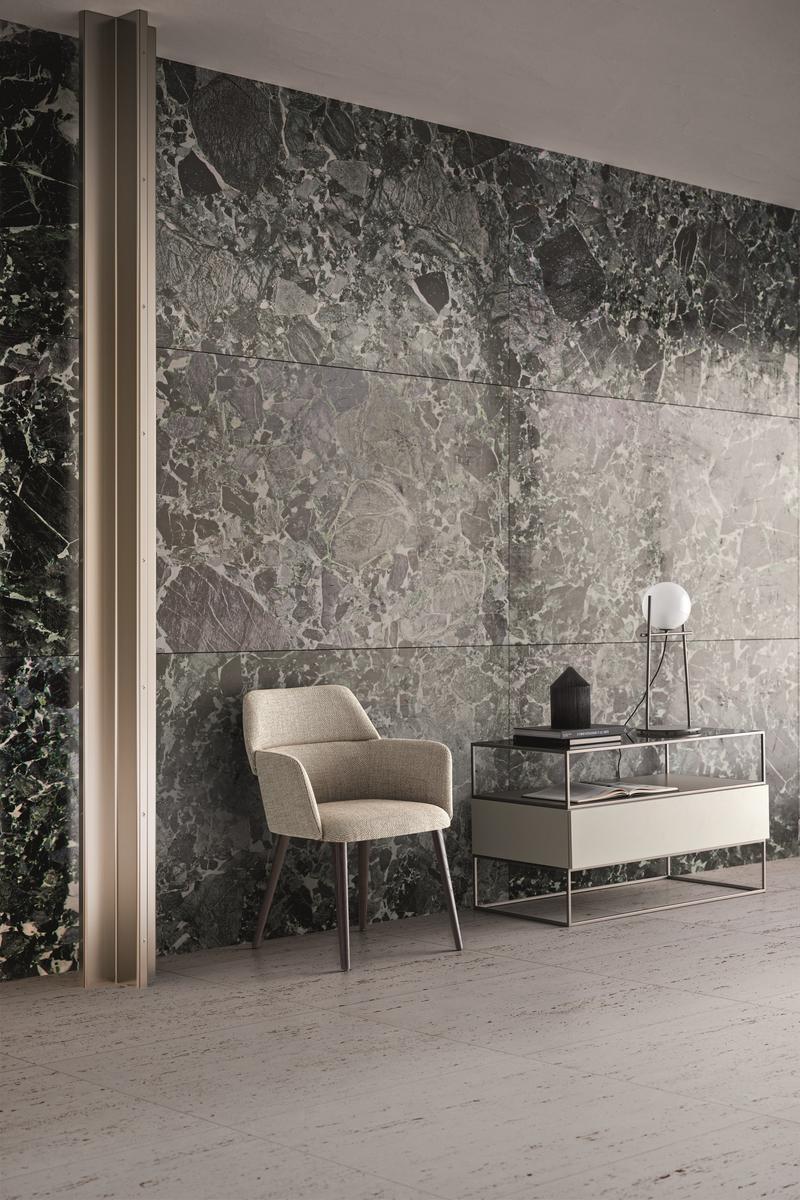 Fabric chair with armrests | Archie by Ditre Italia