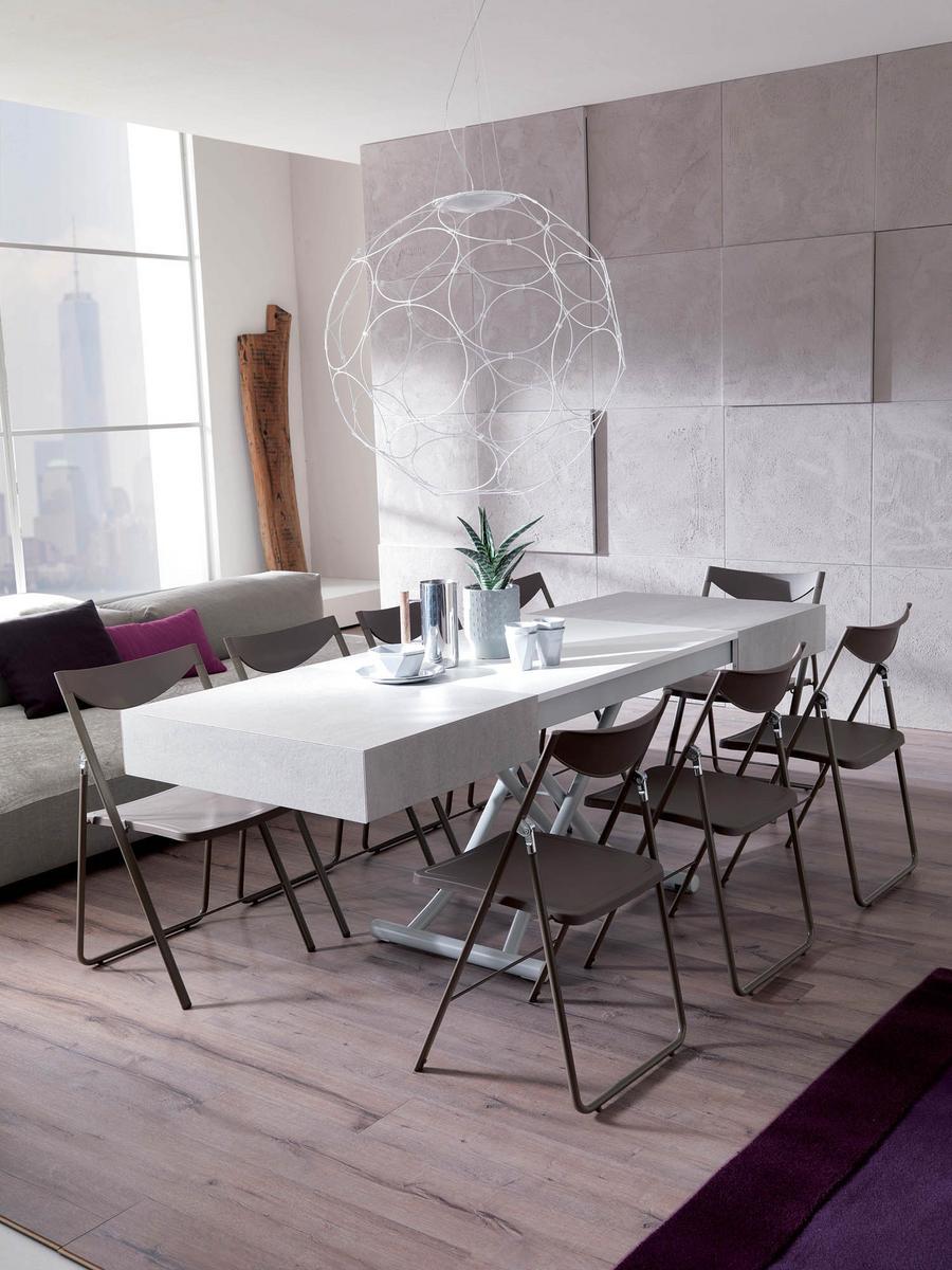 Height-adjustable extending coffee table | Box by Ozzio Italia