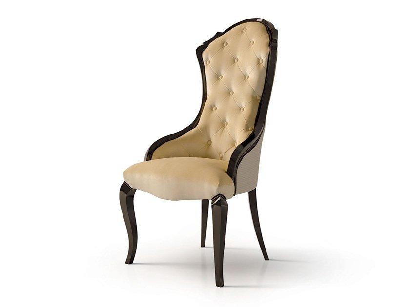 Velvet chair with armrests | 6110 by Carpanese home