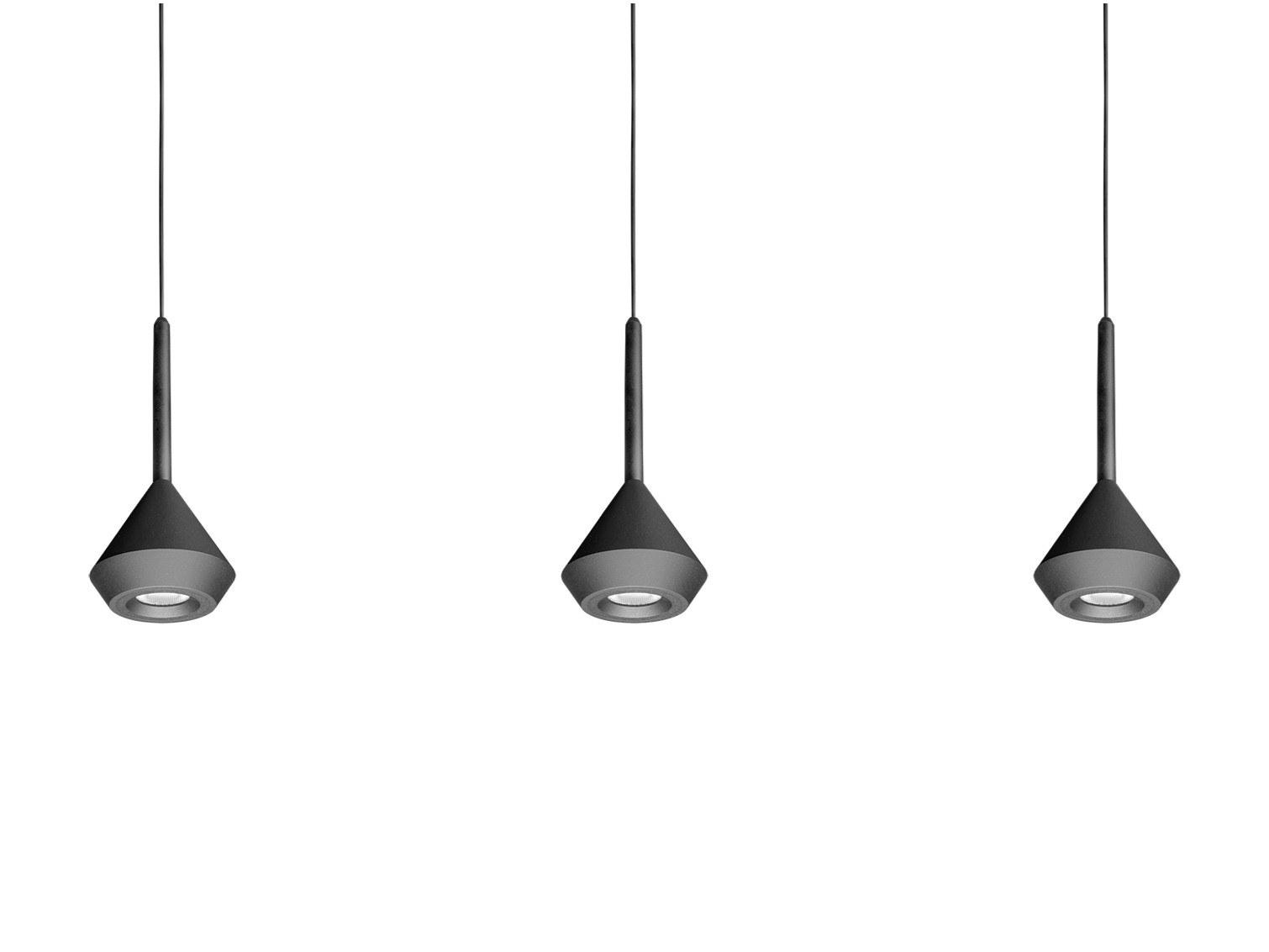 LED aluminium pendant lamp | Spin 3 Surface by Arkoslight