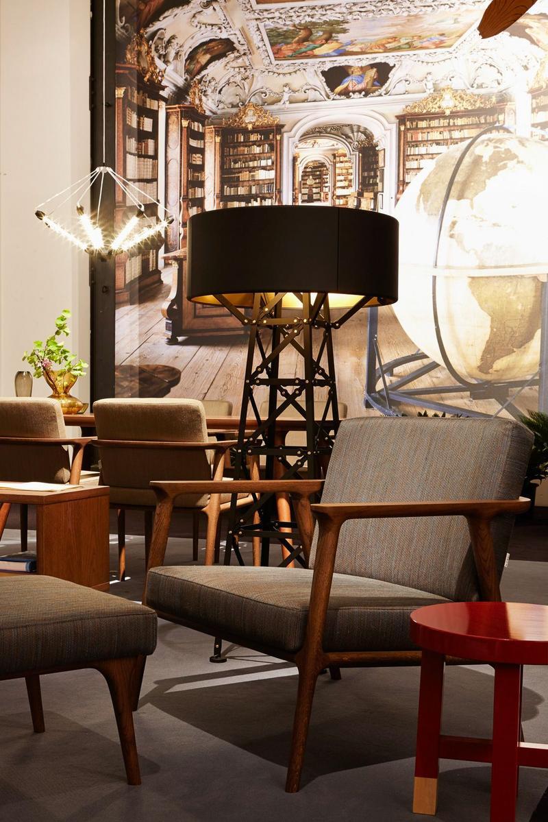 Upholstered armchair with armrests | Zio Lounge Chair by Moooi