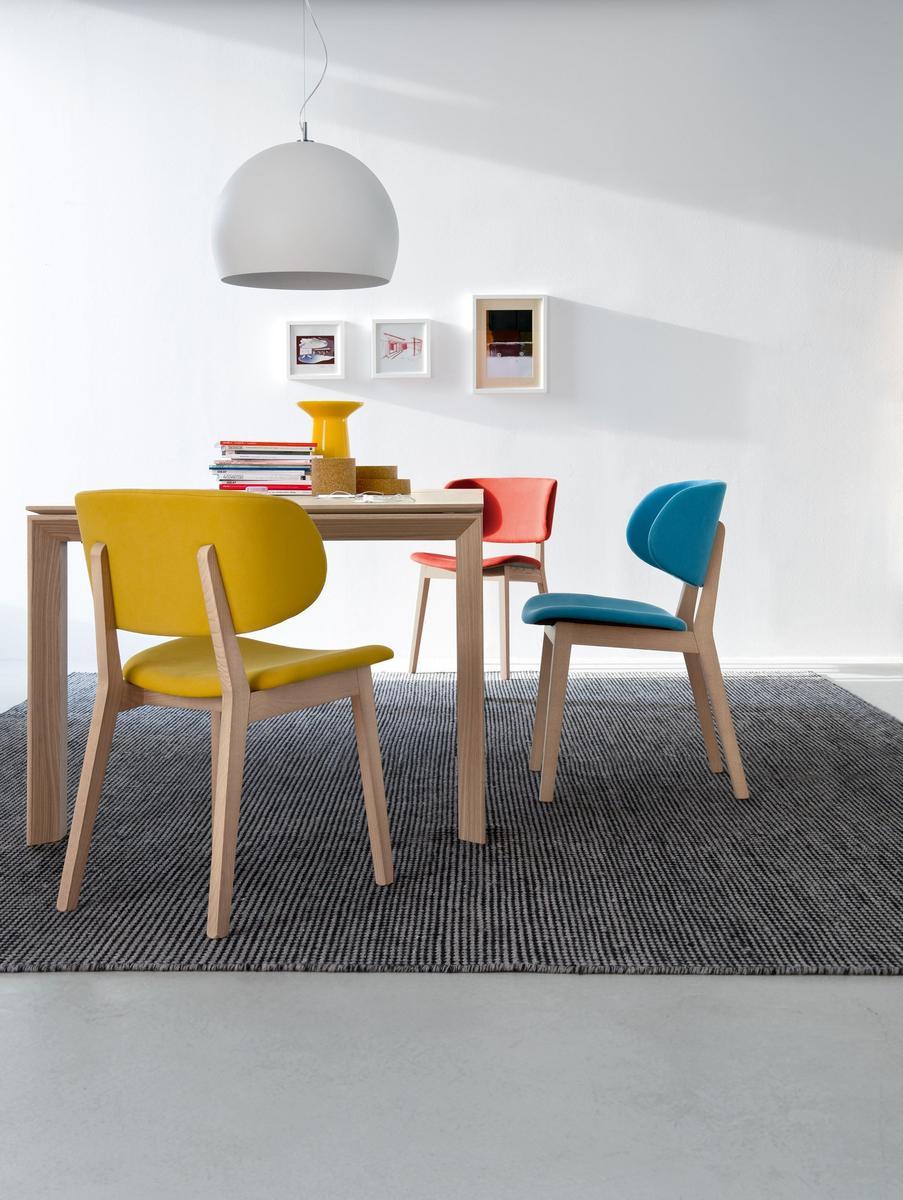 Upholstered fabric chair | Claire by Calligaris