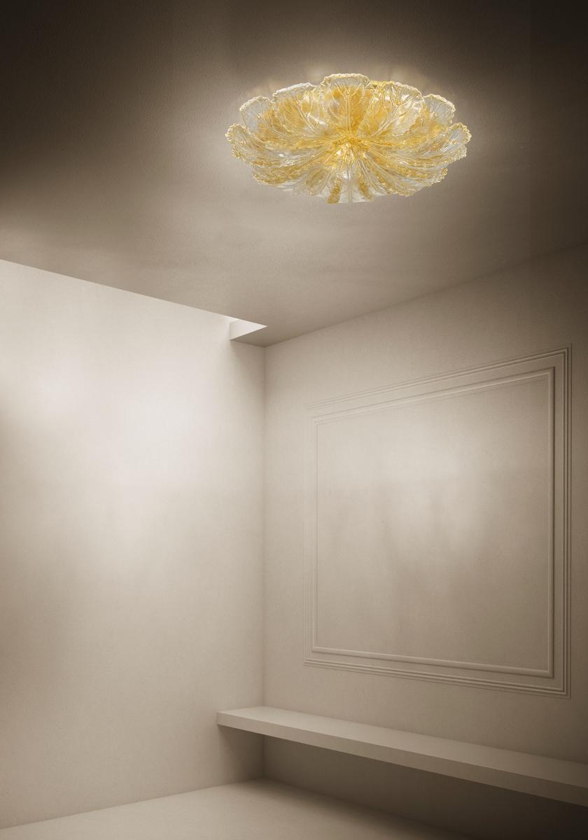 Glass ceiling light | Bembo by Sylcom