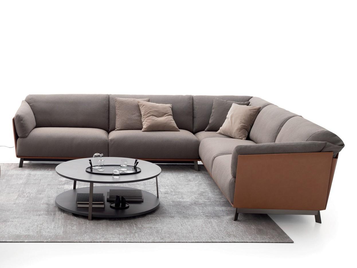 Corner sectional fabric sofa | Kailua by Ditre Italia