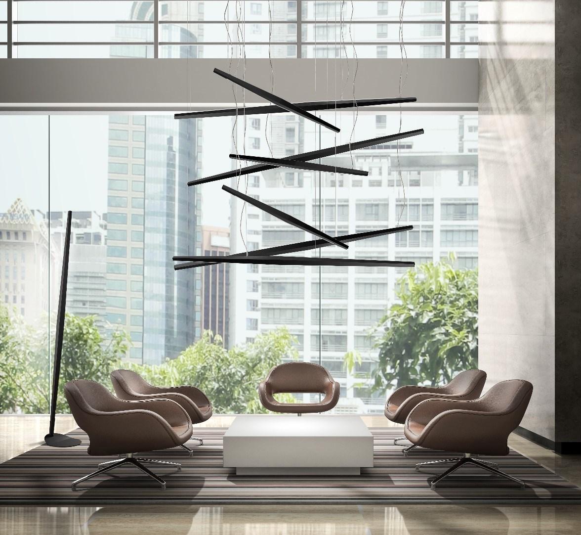 LED aluminium pendant lamp | Viisi by Panzeri