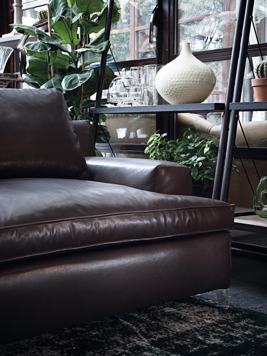 2 seater leather sofa | Malta by Arketipo