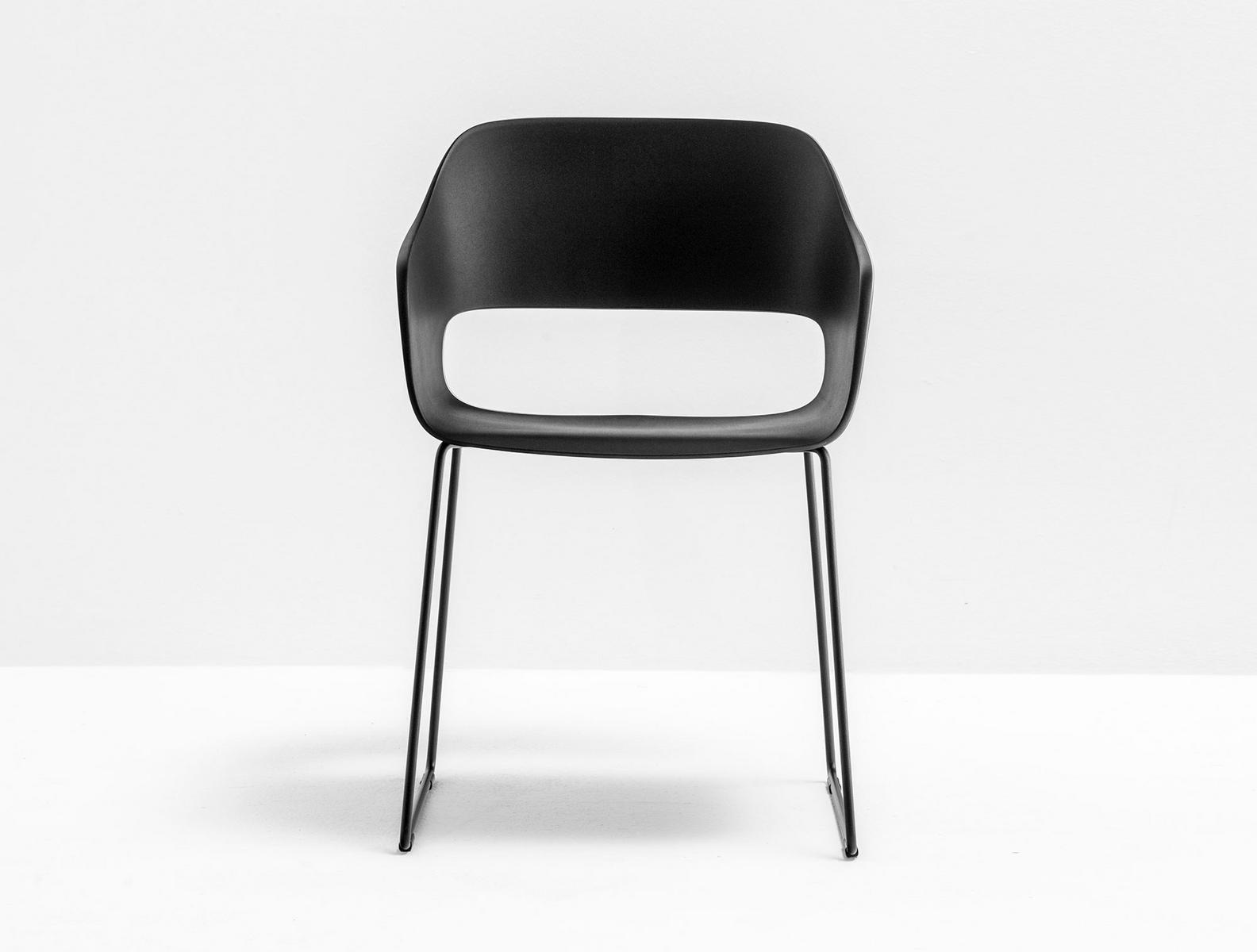 Sled base technopolymer chair | Babila 2745 by Pedrali