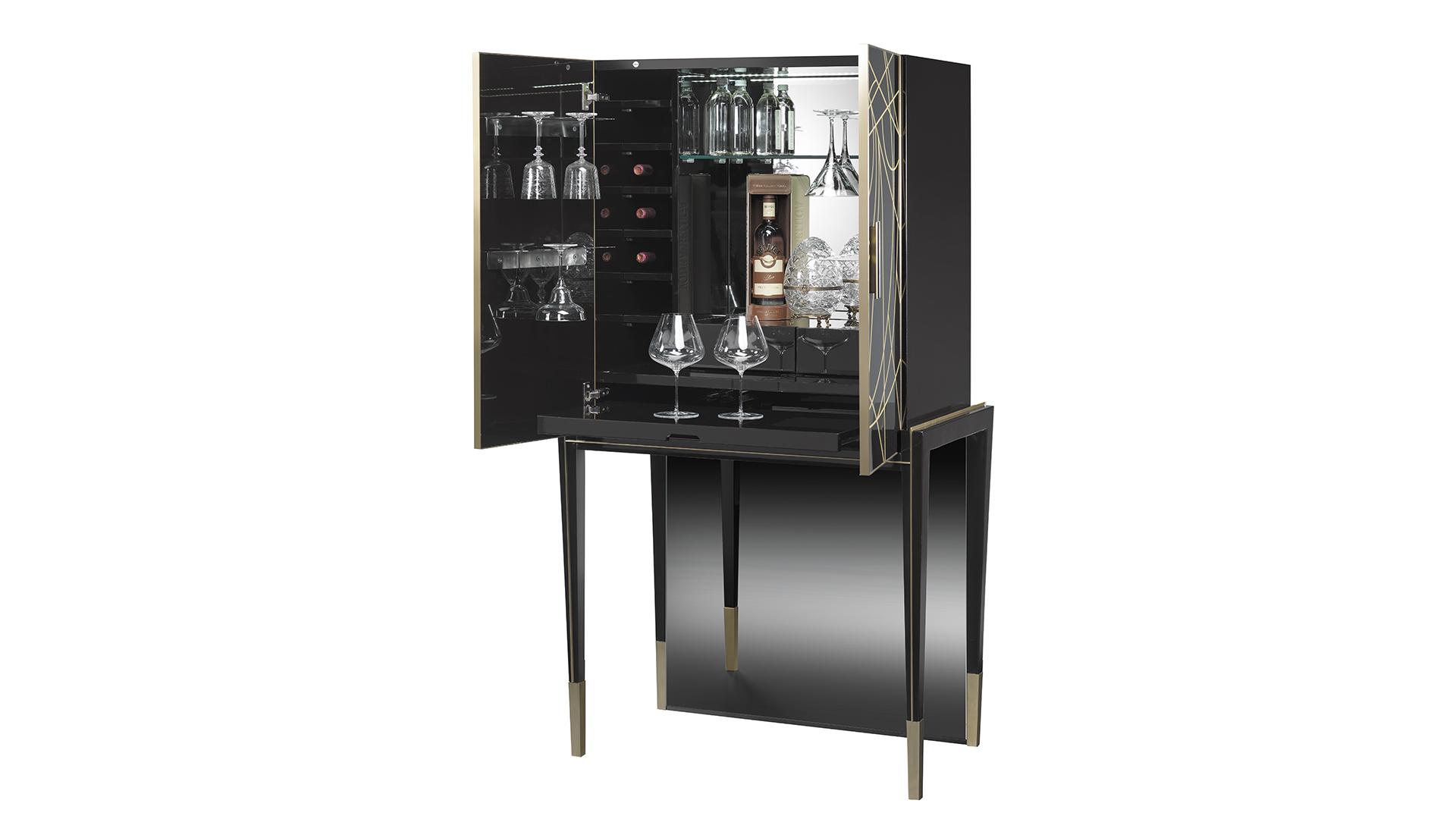 Wooden bar cabinet | Belle Epoque by Reflex