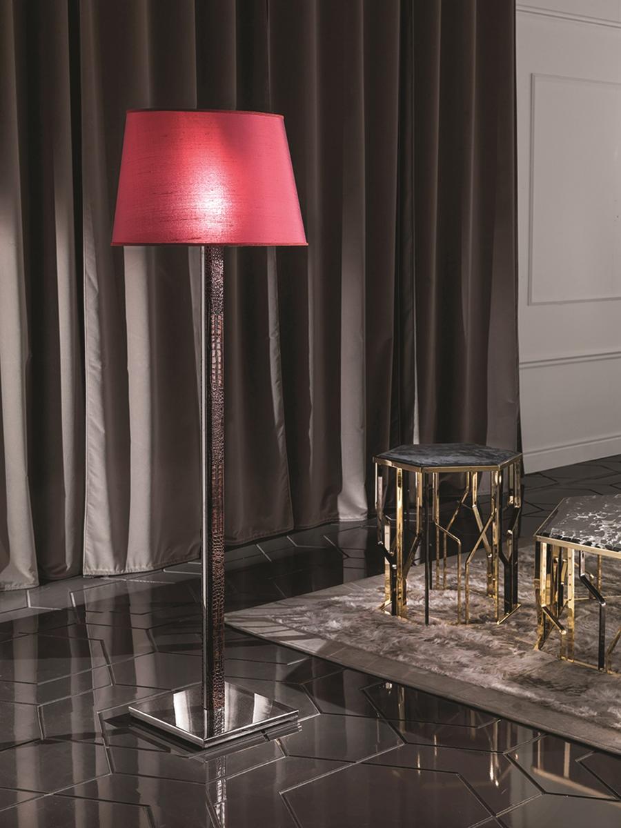 Metal floor lamp | Akilele by Longhi