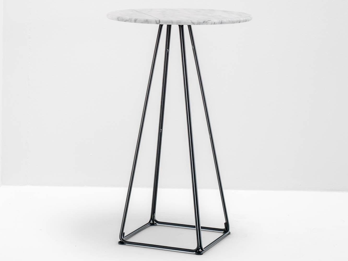 Steel high table | Lunar 5444 by Pedrali