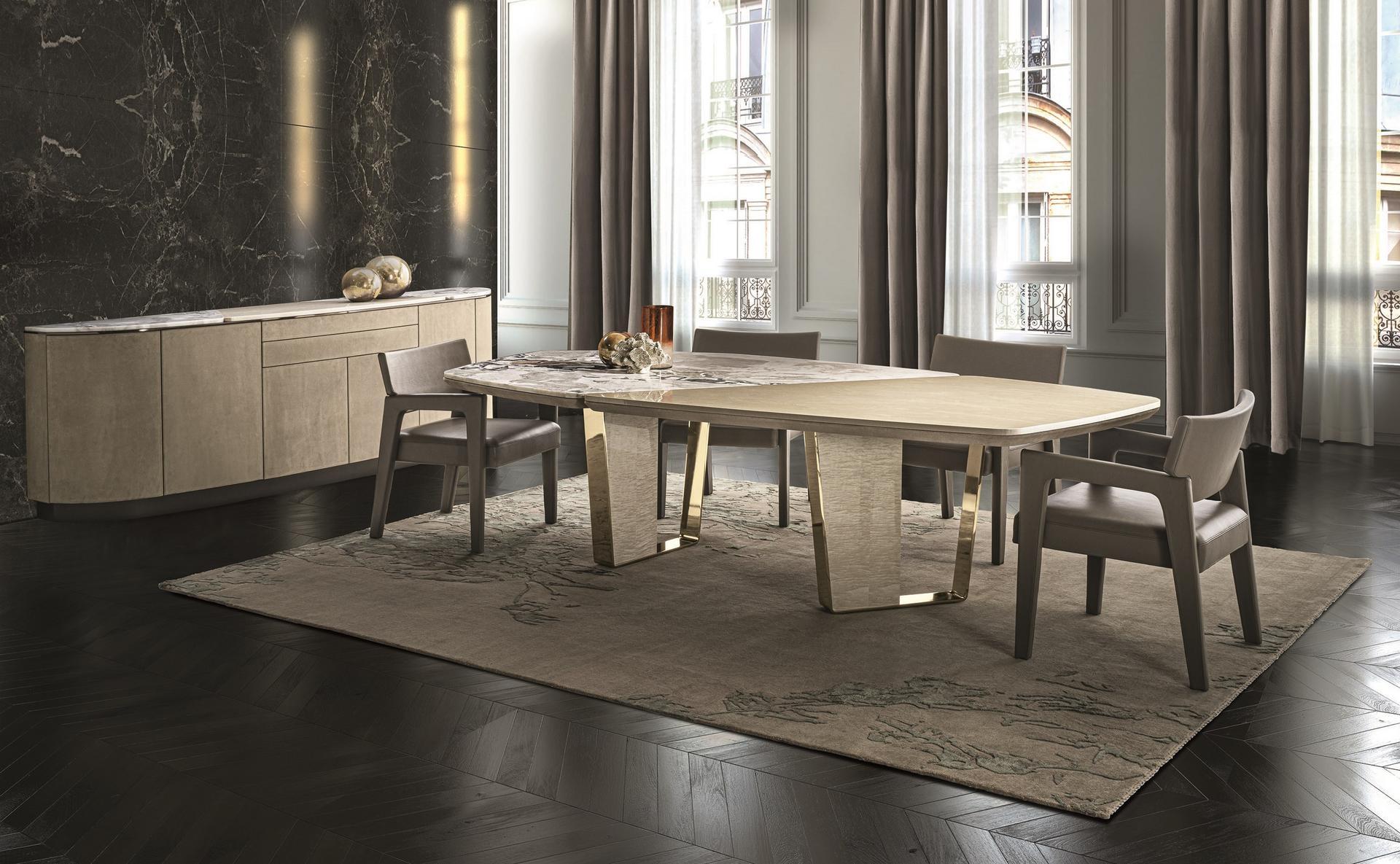 Modular metal sideboard with drawers | Keope by Longhi