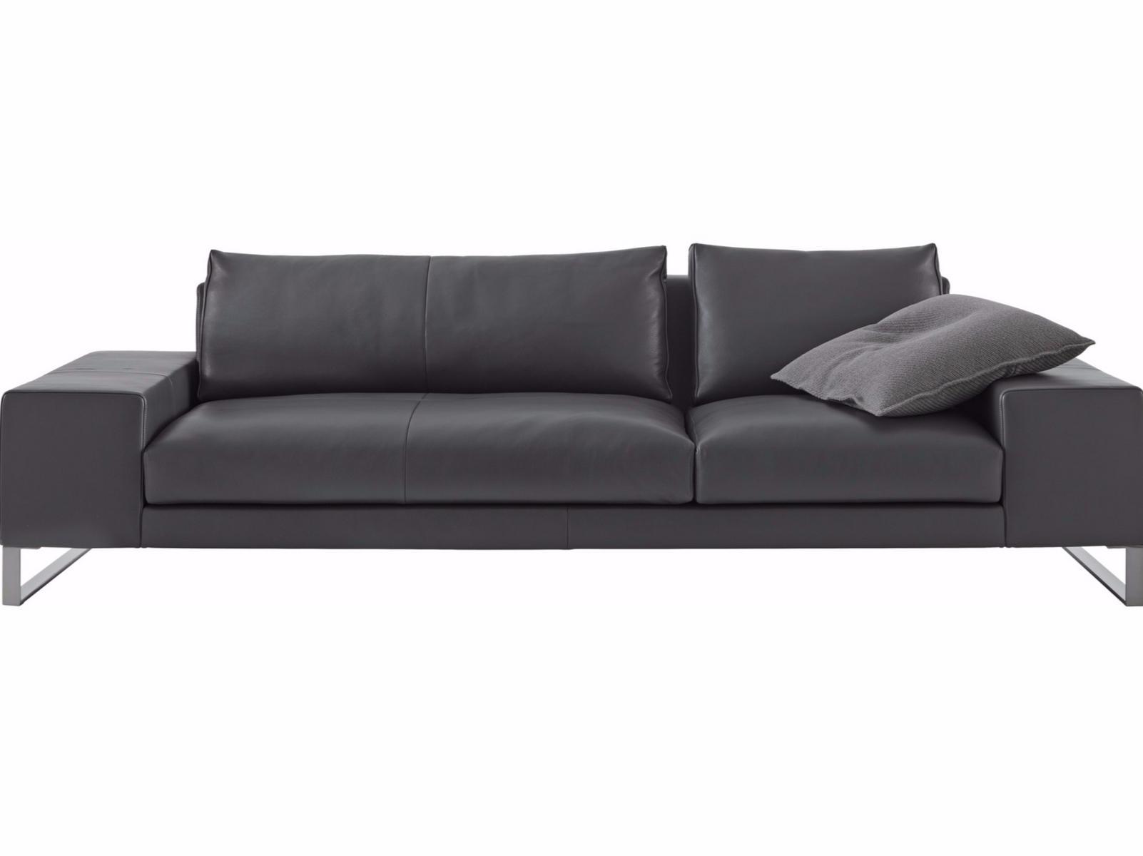3 seater leather sofa | Exclusif 2 by Ligne Roset