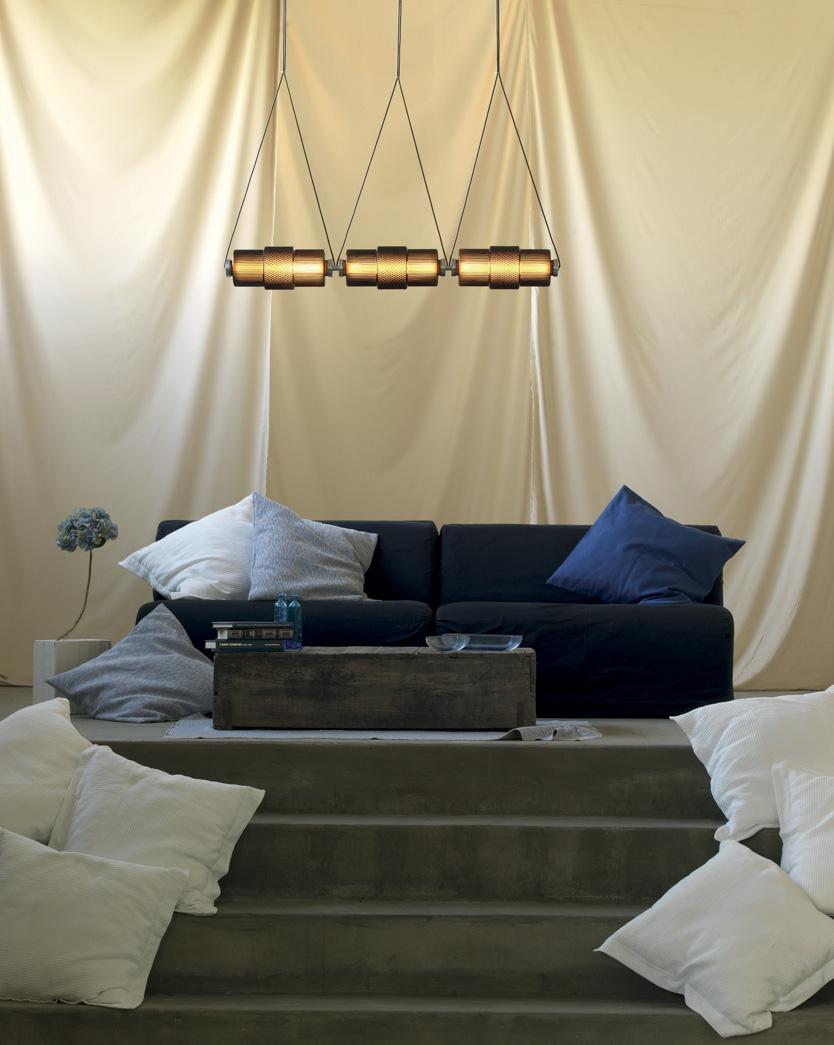 Direct light glass pendant lamp | Dies Nox by Karman