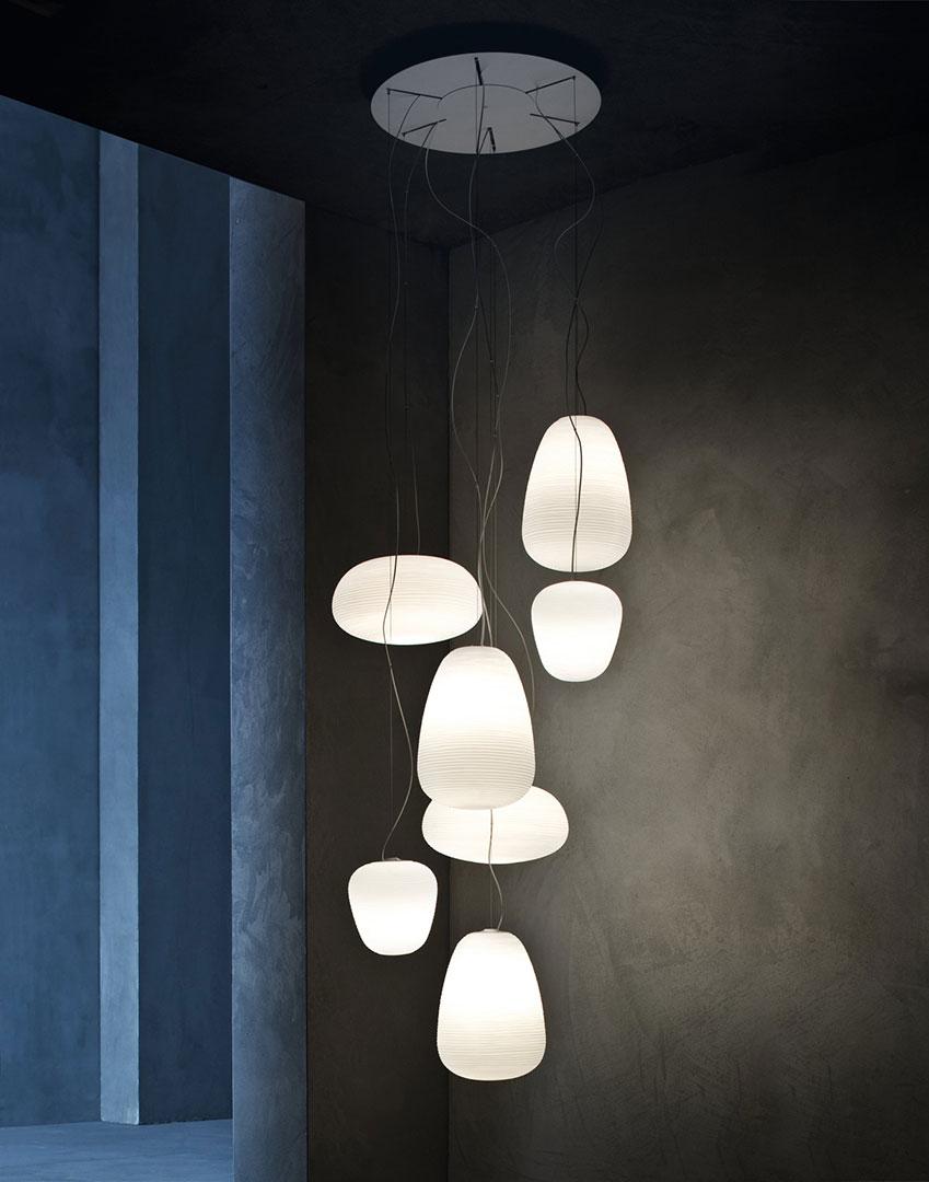 Glass pendant lamp | Rituals by Foscarini