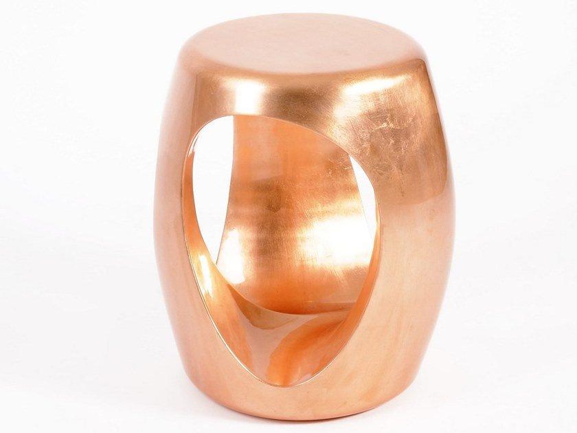 Mahogany stool / coffee table | Carved by Boca Do Lobo