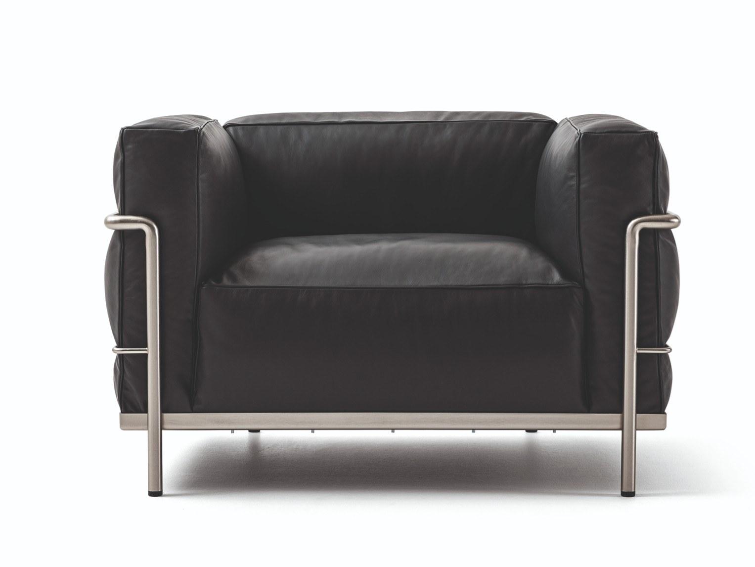 Armchair with armrests | 003 Lc3 Fauteuil Grand Confort Durable by Cassina