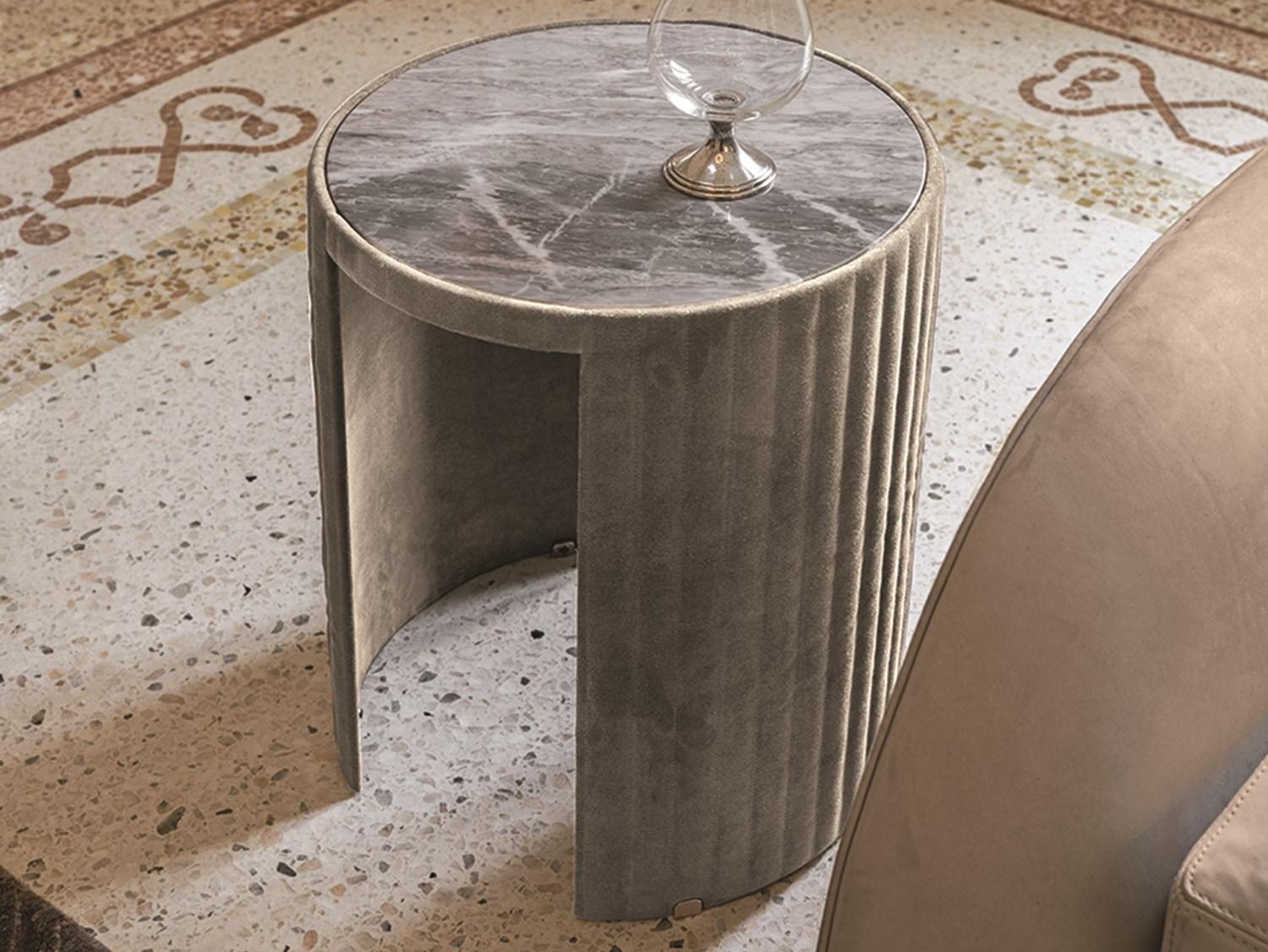 Round metal coffee table | Sun by Longhi