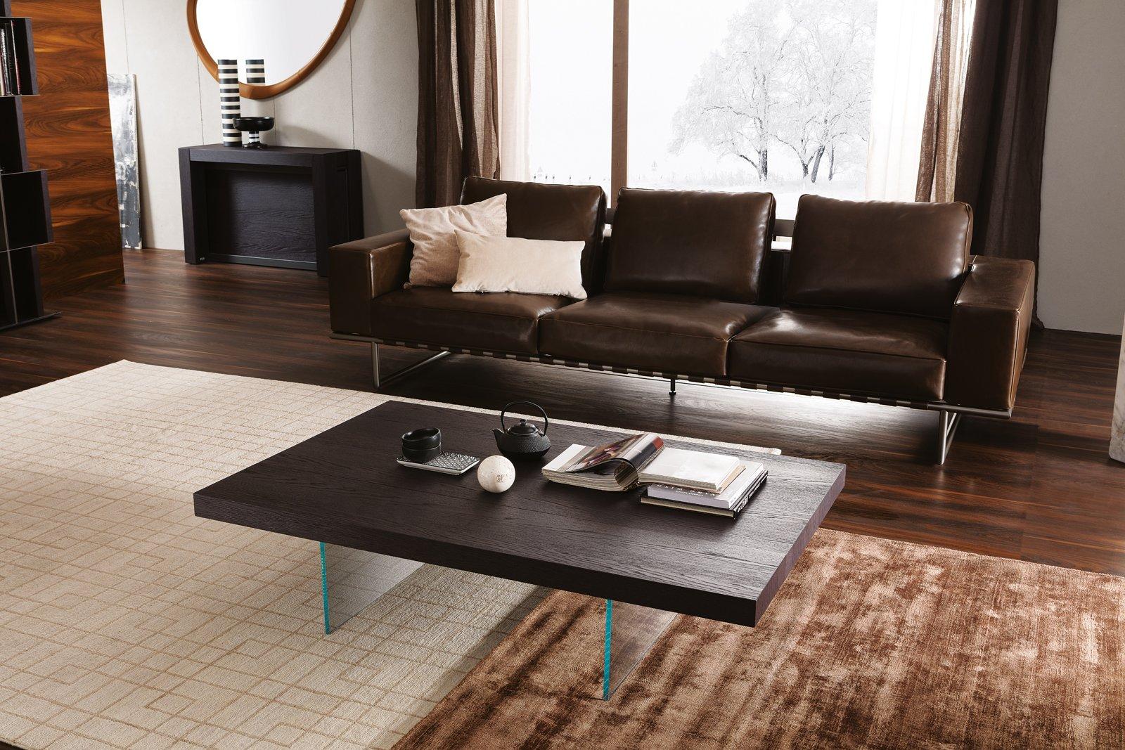 Height-adjustable wooden coffee table | Markus by Ozzio Italia