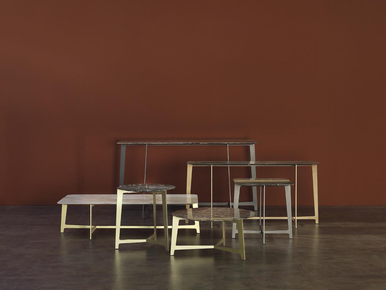 Rectangular marble console table | B Series by Borzalino