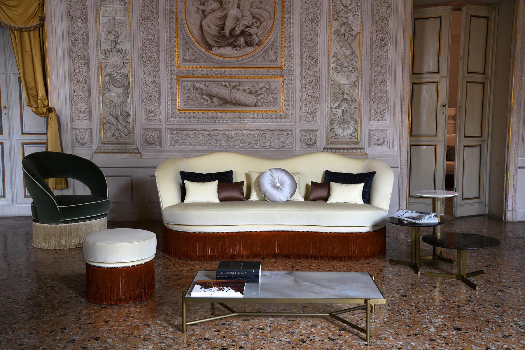 Leather sofa | Dione by Domingo salotti