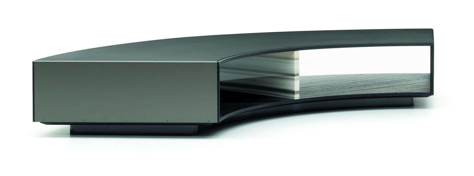 Low coffee table with storage space | Amber by Minotti