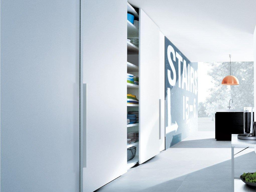 Wooden wardrobe | Club by Poliform