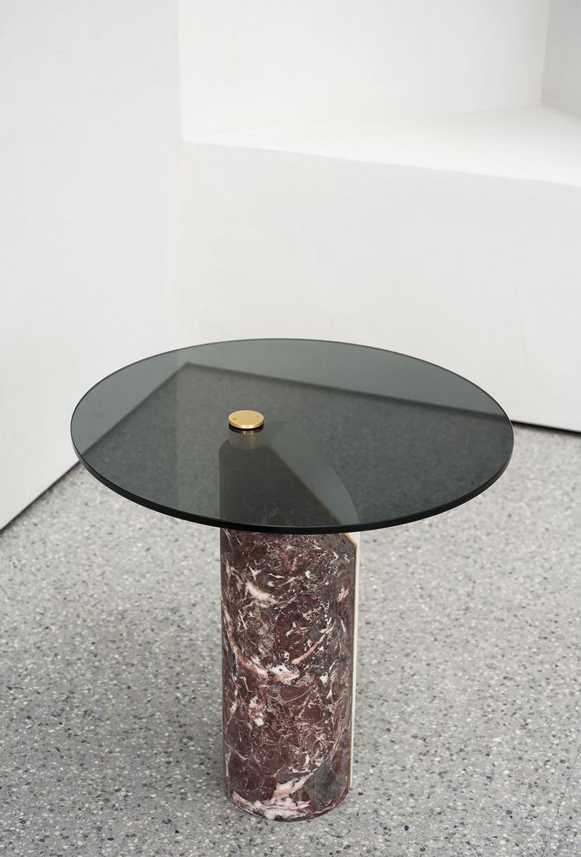 Round marble coffee table | Ziggy by Baxter