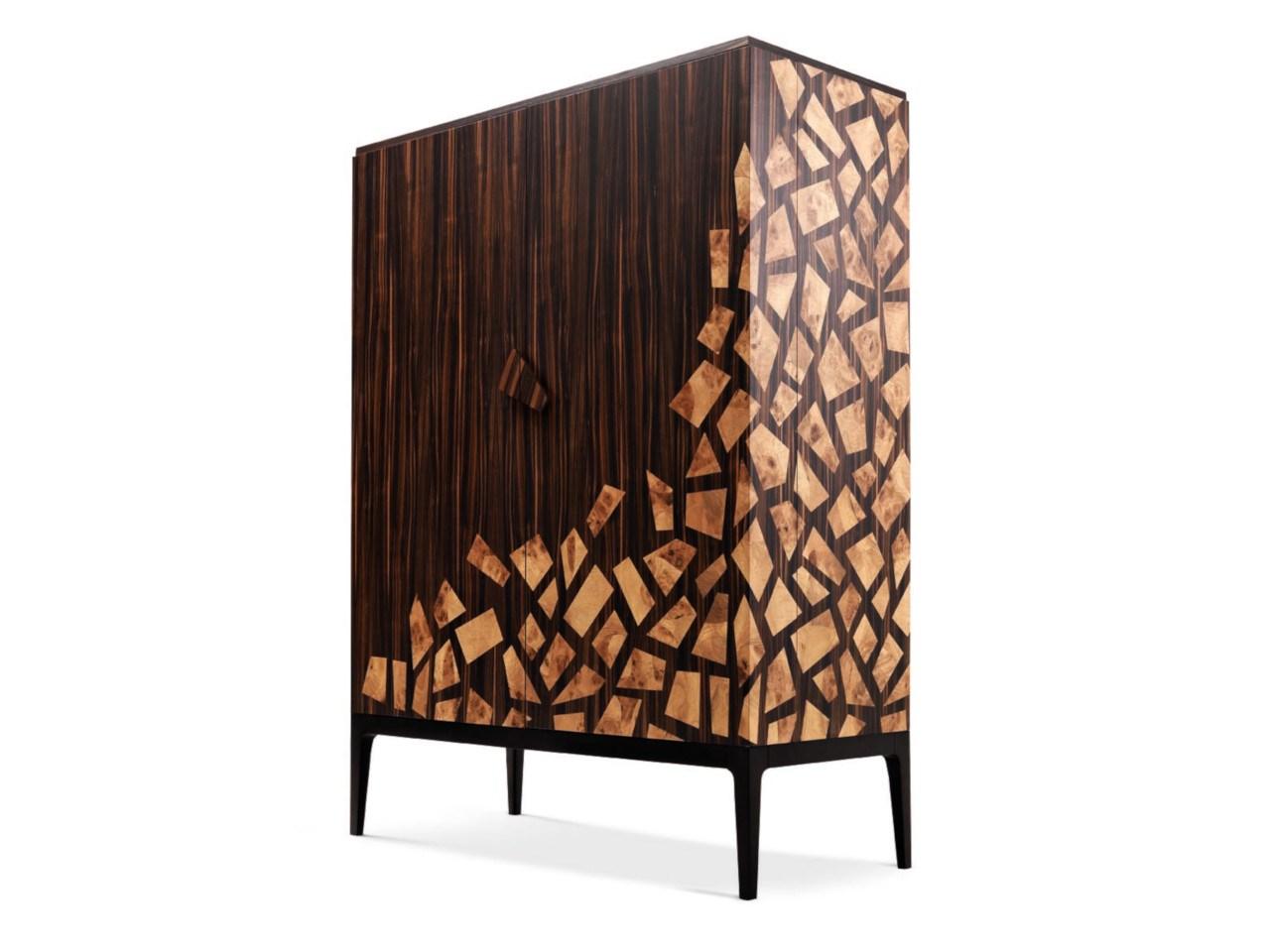 Bar cabinet with integrated lighting | Zarafa - 701802 by Grilli