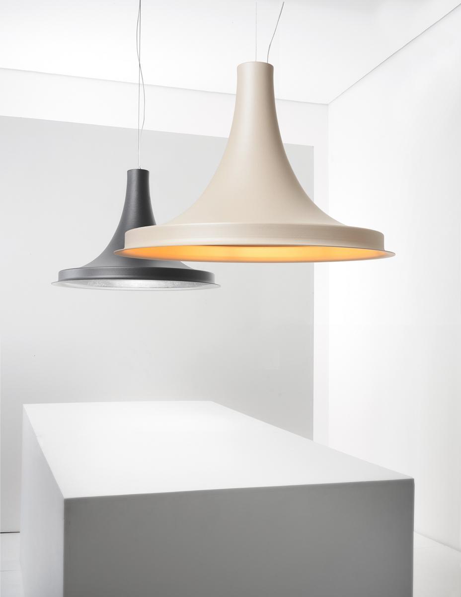 Direct light iron pendant lamp | Gio by Zava