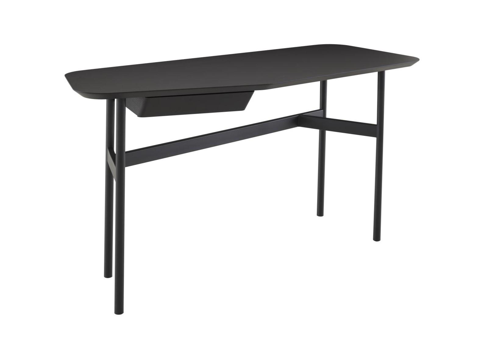 Rectangular wooden writing desk with drawers | Briord by Ligne Roset