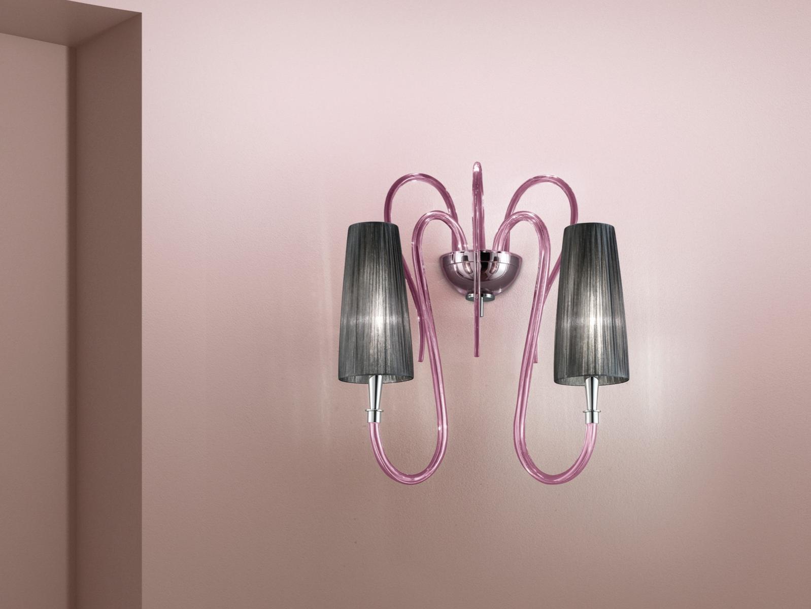 Murano glass wall lamp | Margot by Sylcom