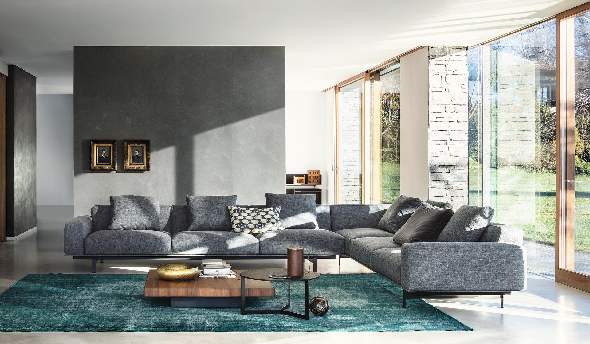 Fabric sofa | Yard by Lema