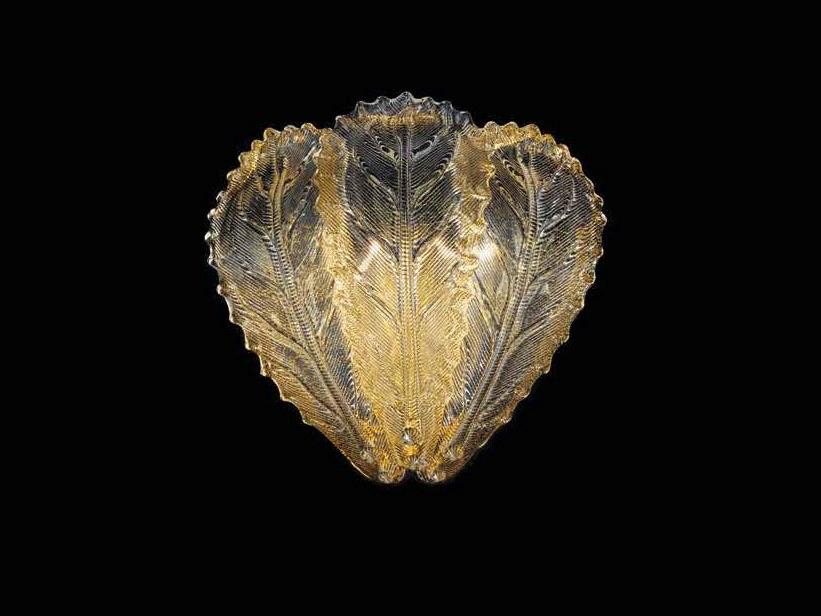 Glass wall light | Bembo by Sylcom