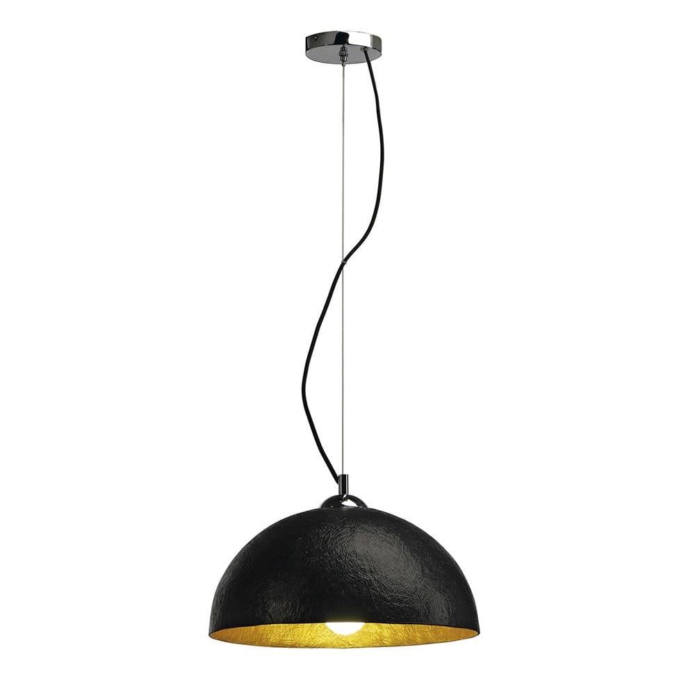 Plastic pendant lamp with dimmer in a contemporary style | Forchini by SLV