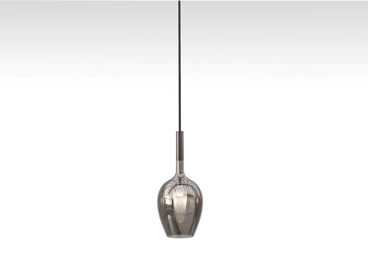 Blown glass pendant lamp | Rosè 3050/s1 by Italamp