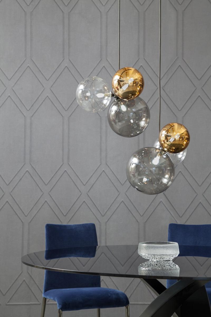 LED glass pendant lamp | Atomo by Tonin Casa