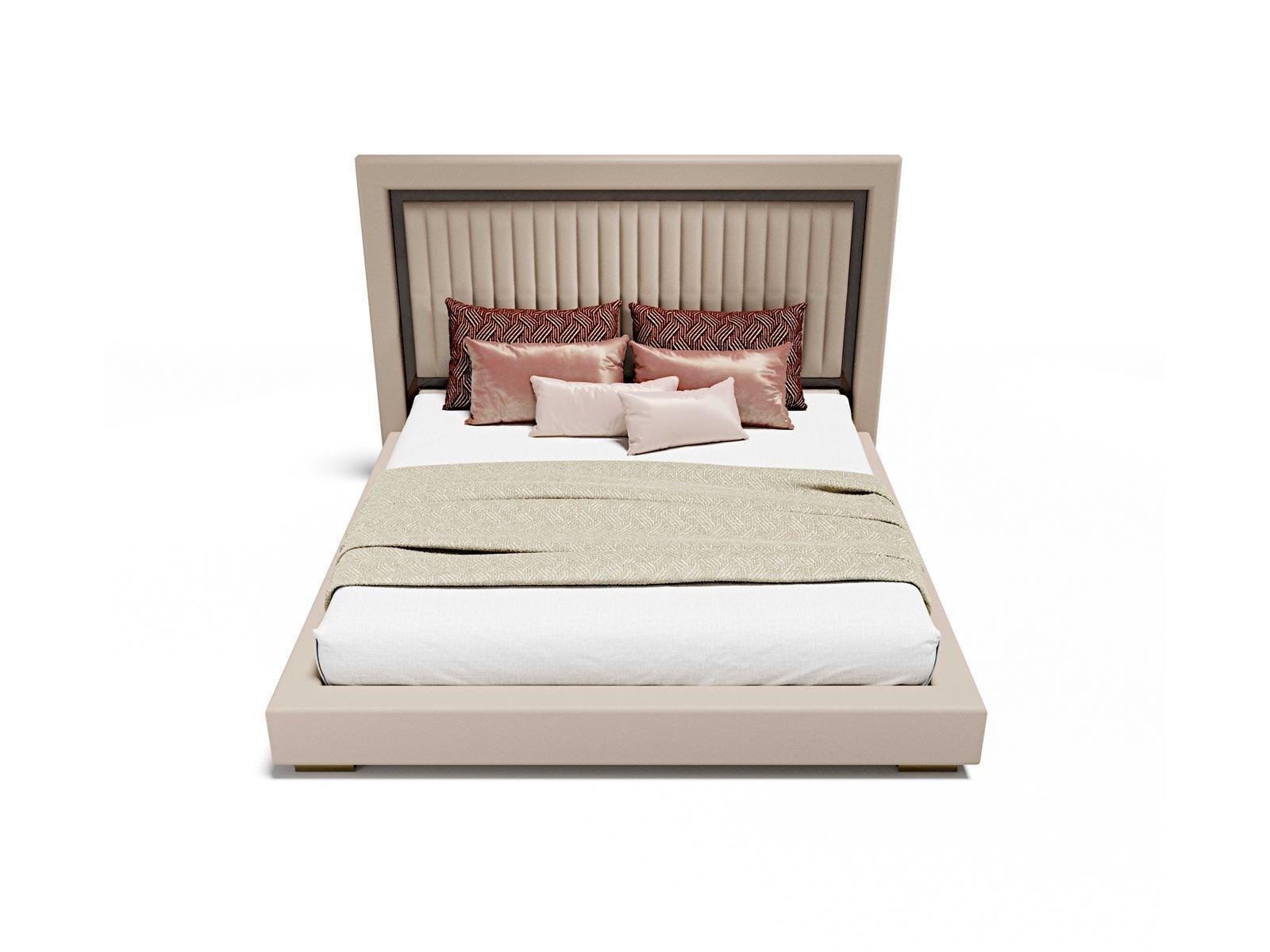 Double bed with upholstered headboard | Klass by Capital Collection