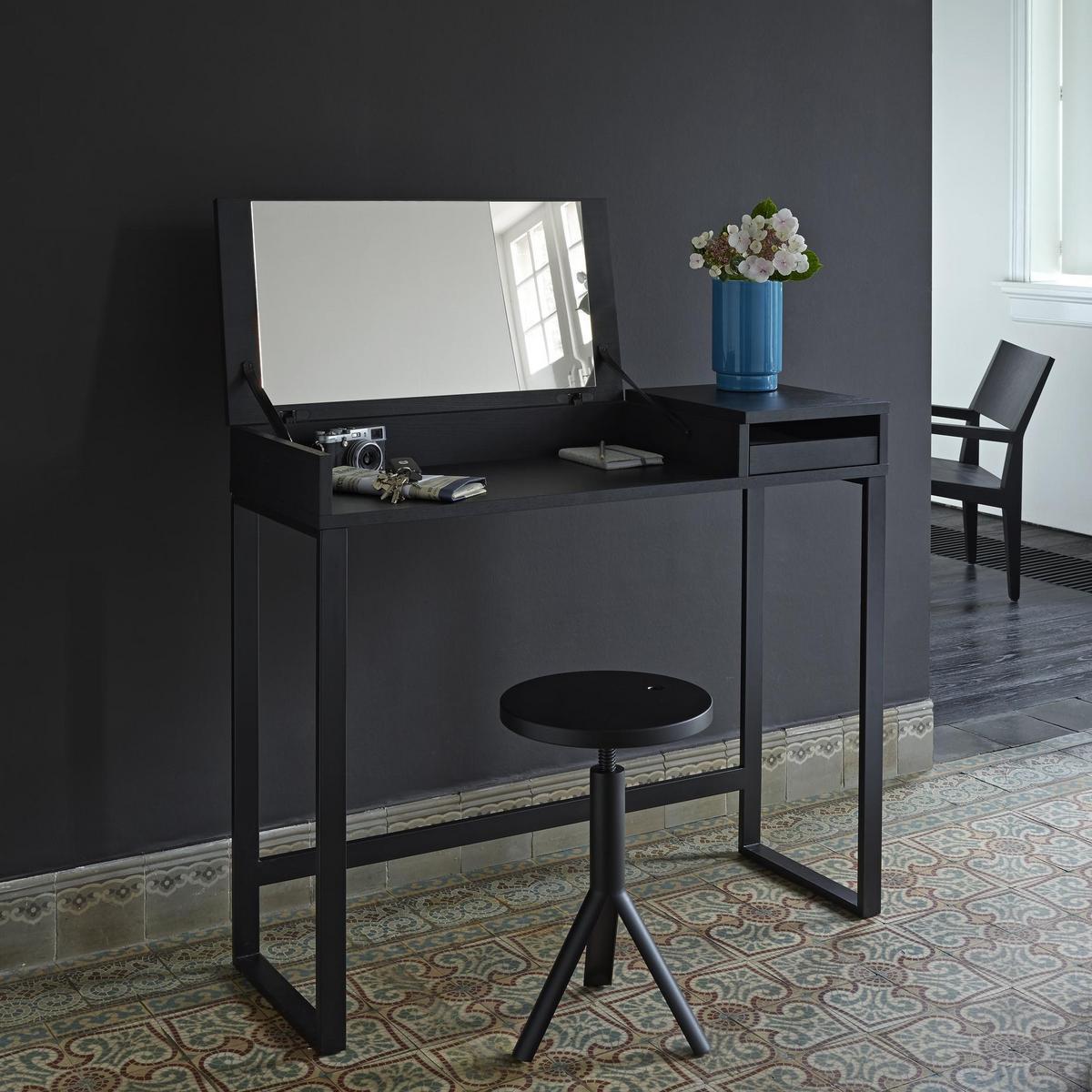 Height-adjustable steel and wood stool | Ike by Ligne Roset