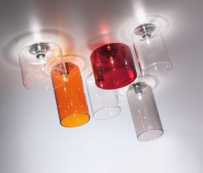 Halogen crystal ceiling lamp | Spillray by Axolight