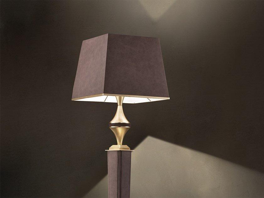 Eco-leather floor lamp | Darshan Stl1 by Masiero