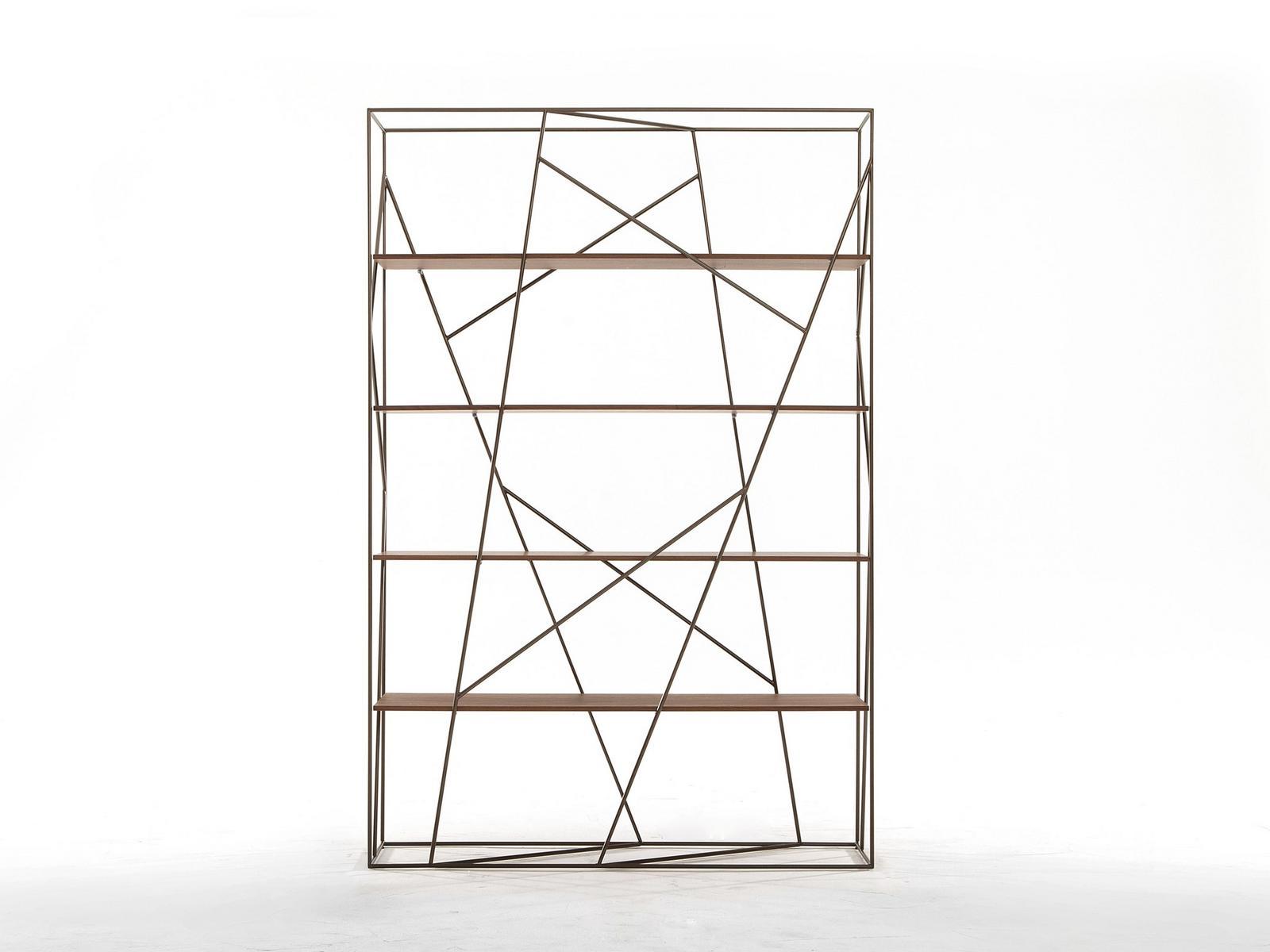 Open double-sided divider bookcase | Naviglio by Tonin Casa