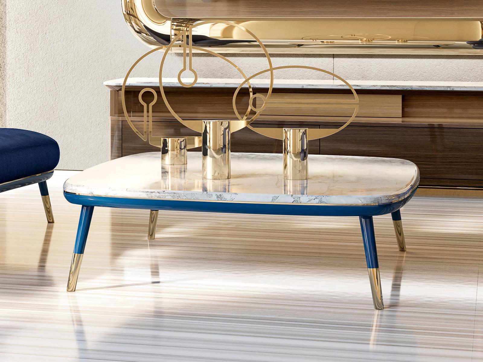 Low square coffee table | Sabrina by Volpi
