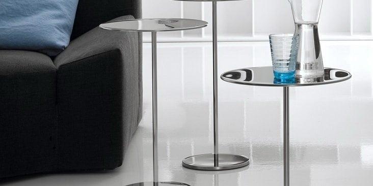 Round glass coffee table | Gliss by Cattelan Italia