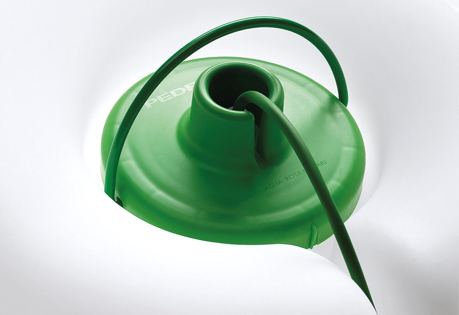 LED polyethylene floor lamp | Happy Apple 332e by Pedrali