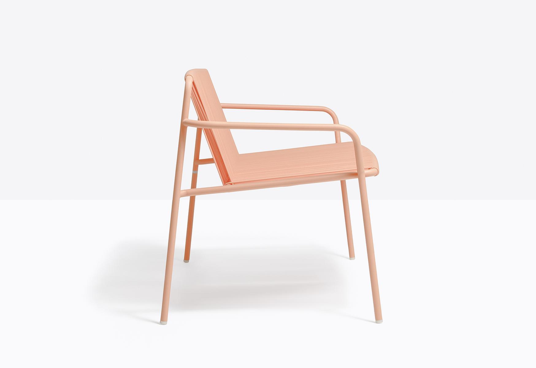 2 seater steel and PVC sofa | Tribeca 3666 by Pedrali