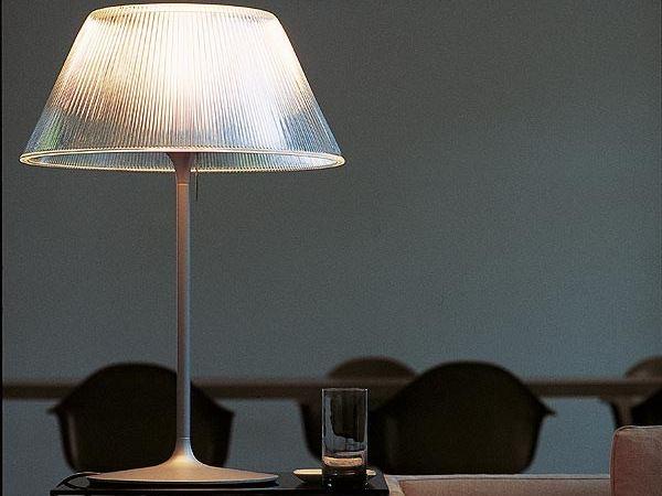 Glass table lamp | Romeo Moon T by Flos