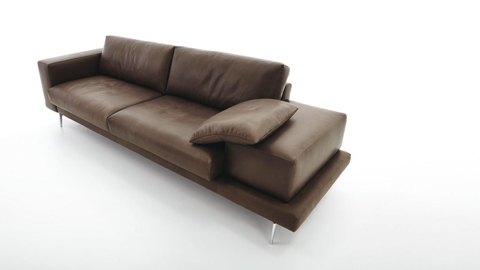 Corner nabuk sofa | Omega by Koinor