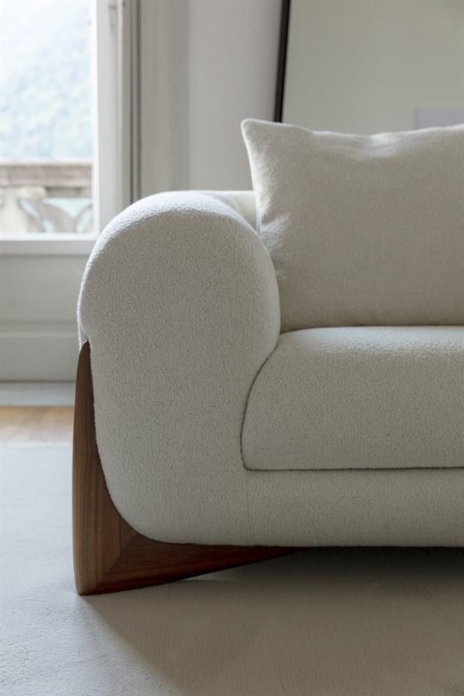 3 seater fabric sofa | Softbay by Porada